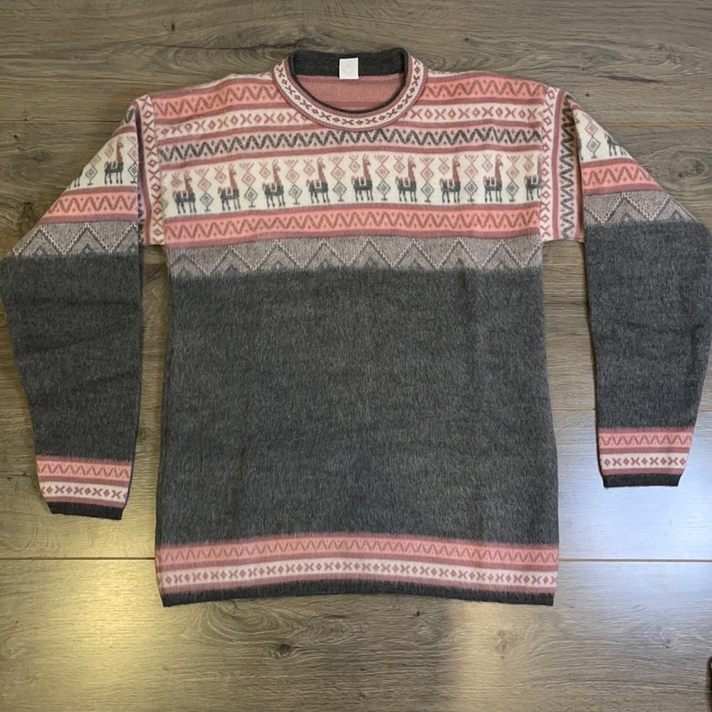 Andino Artisans 100% Ecuadorian Wool Sweater …super soft and warm!